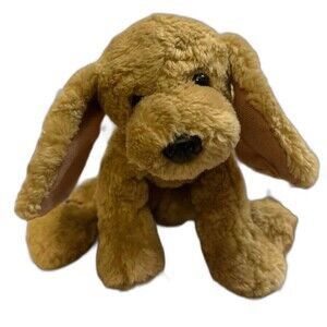 Vintage Gund Puddles the Golden Dog Puppy Plush